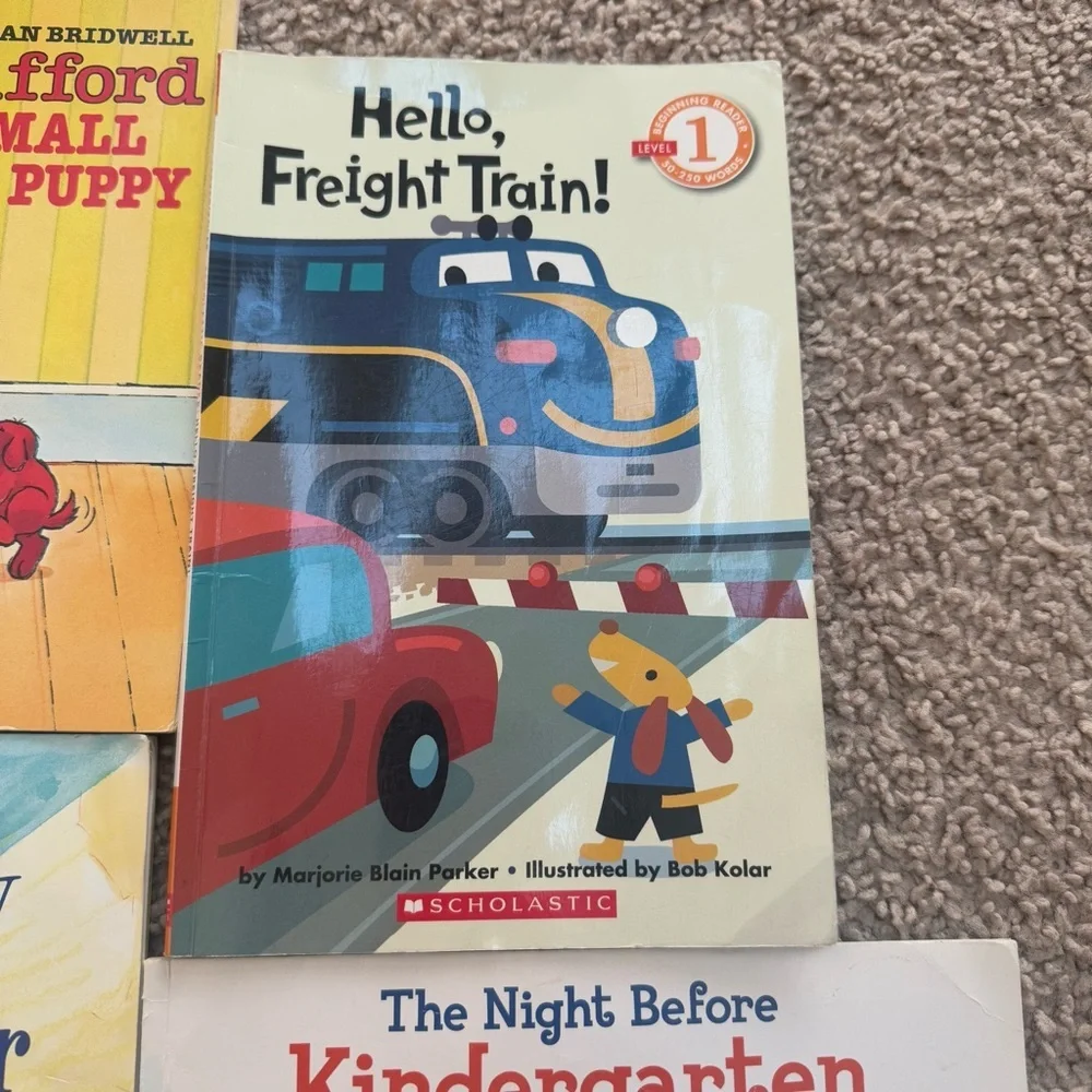 Scholastic Pre-K Kindergarten Book Bundle